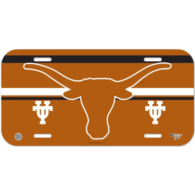 Texas Longhorns License Plate