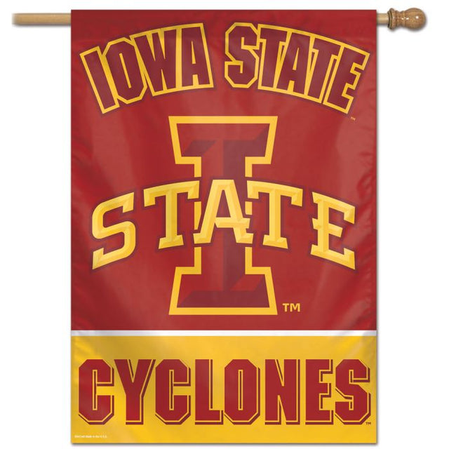 Iowa State Cyclones Vertical Flag 28" x 40"