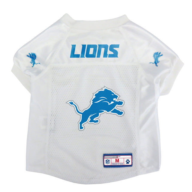 Camiseta de mascota de los Detroit Lions, talla M, color blanco