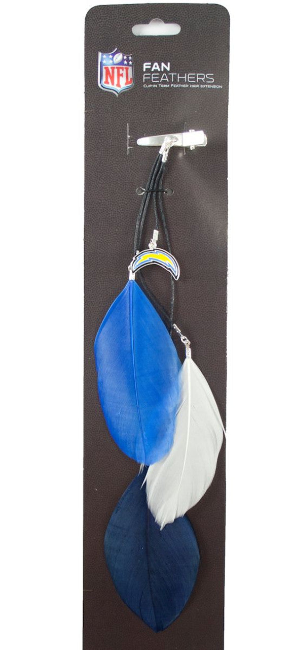 圣地亚哥闪电队队色羽毛发夹 CO