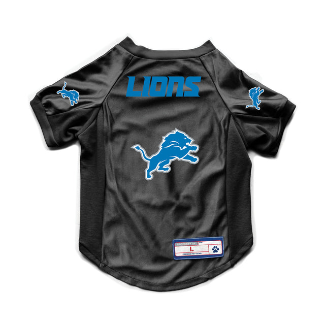 Camiseta elástica para mascotas de los Detroit Lions, talla grande, para perros