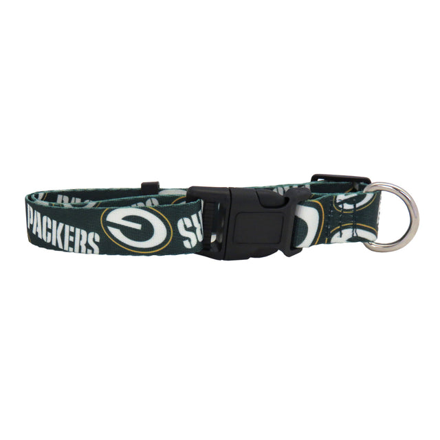 Collar para mascotas de los Green Bay Packers, talla S