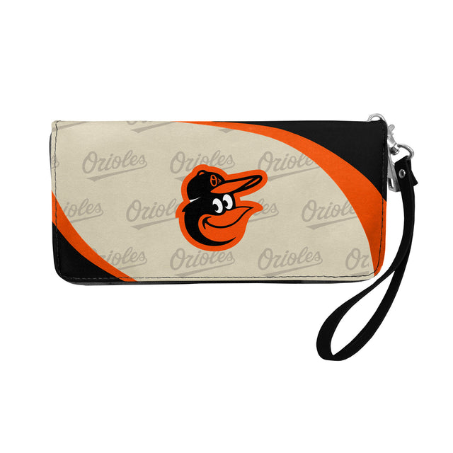 Cartera con diseño curvo de los Baltimore Orioles
