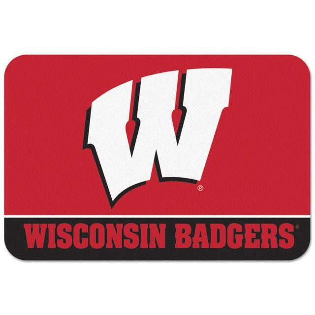 Tapete pequeño de Wisconsin Badgers de 20" x 30"