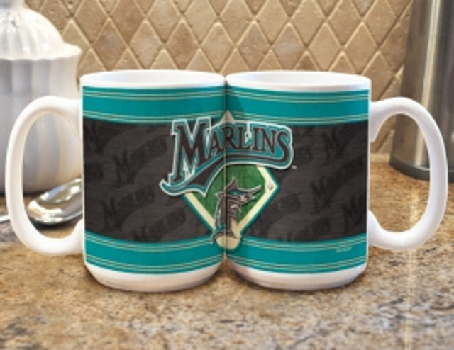 Taza de café de los Florida Marlins, estilo fieltro