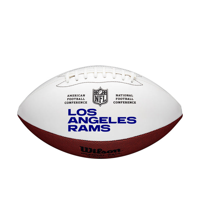 Balón de fútbol de Los Angeles Rams de tamaño completo autografiable