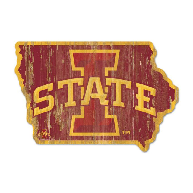Iowa State Cyclones STATE SHAPE