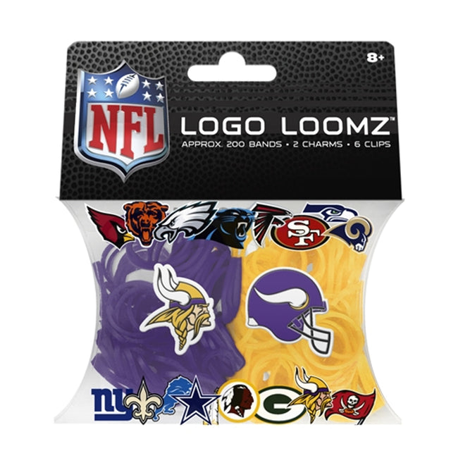 Paquete de relleno de tela Loomz con el logotipo de Minnesota Vikings