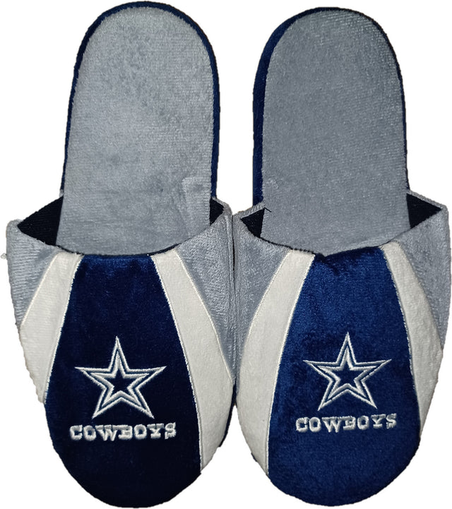 Zapatillas de deporte de los Dallas Cowboys para hombre con logotipo grande (1 par) - L