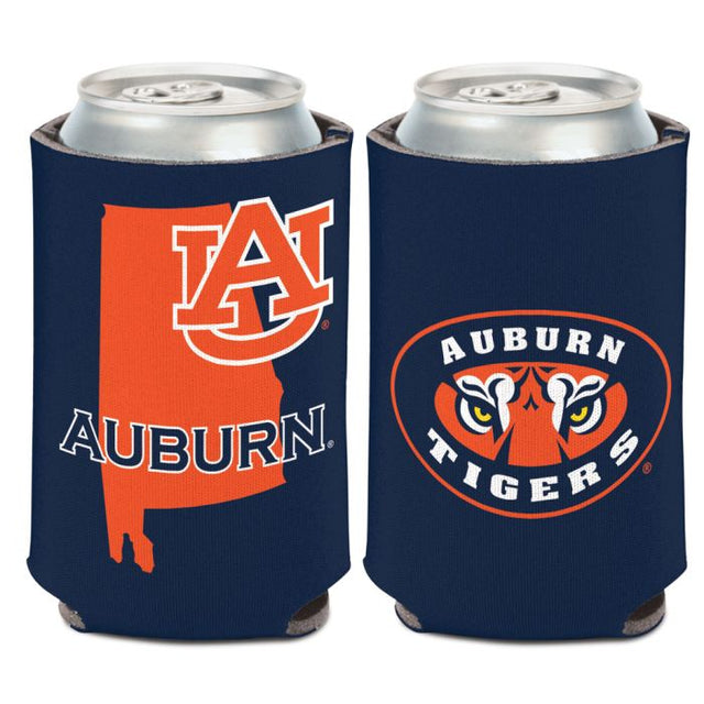 Auburn Tigers STATE SHAPE Can Cooler 12 oz.