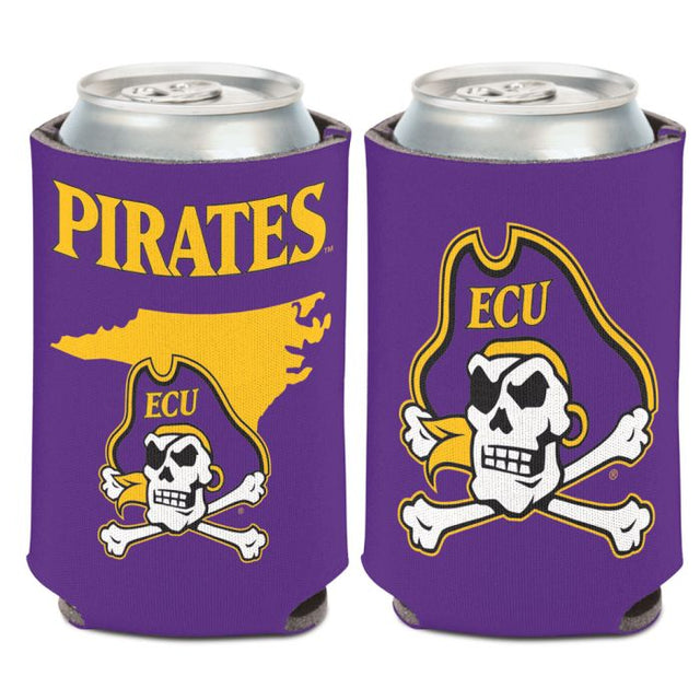 East Carolina Pirates STATE SHAPE Can Cooler 12 oz.