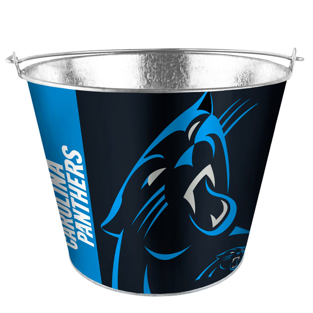 Balde de 5 cuartos de galón de los Carolina Panthers Hype Design