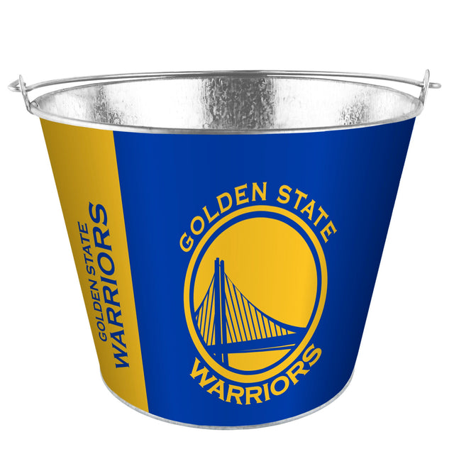 Balde de 5 cuartos de galón de los Golden State Warriors Hype Design