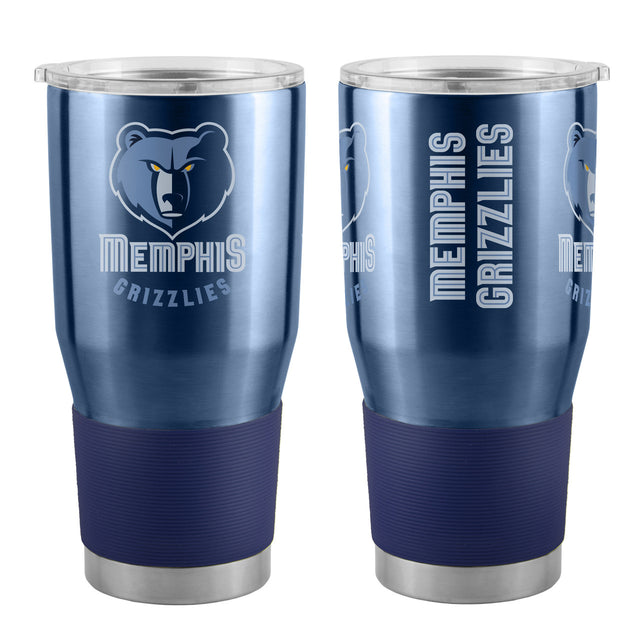 Vaso de viaje de acero inoxidable de 30 oz de los Memphis Grizzlies