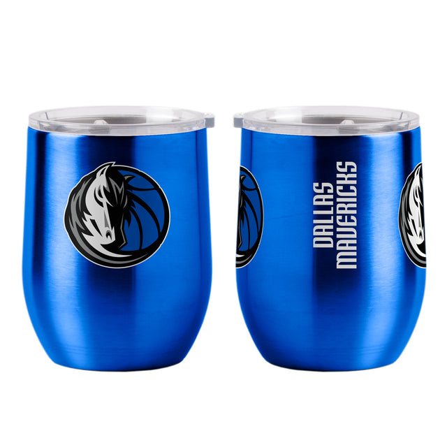 Vaso de viaje ultra curvo de 16 oz de los Dallas Mavericks