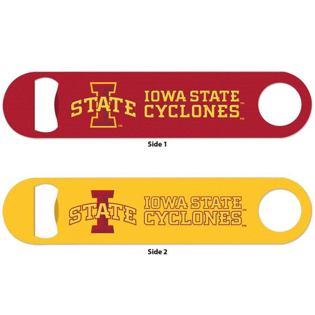Iowa State Cyclones Metal Bottle Opener 2 Sided