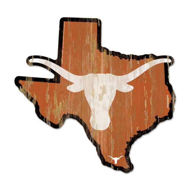 Texas Longhorns STATE SHAPE