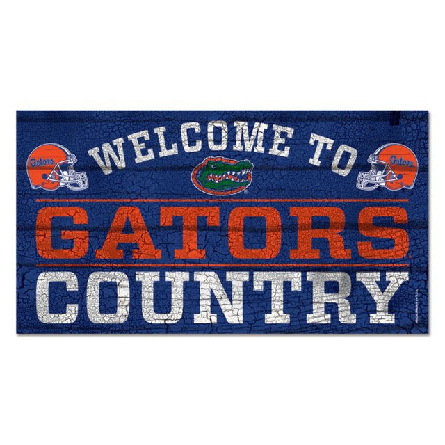 Letrero de madera de Florida Gators, 13" x 24", 1/4" de grosor