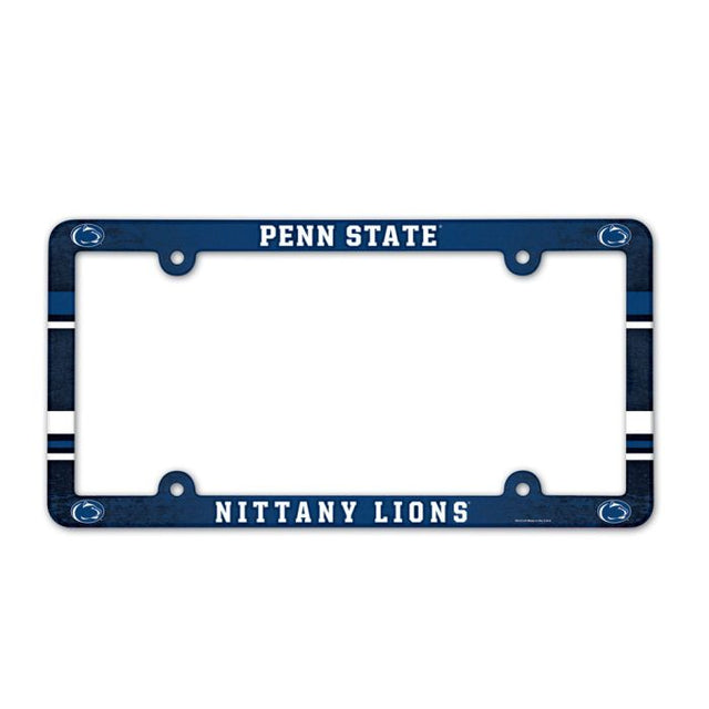 Penn State Nittany Lions Lic Plate Frame Full Color