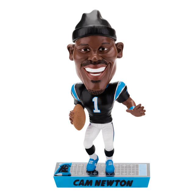 Diseño de Cam Newton con diseño de caricatura de los Carolina Panthers