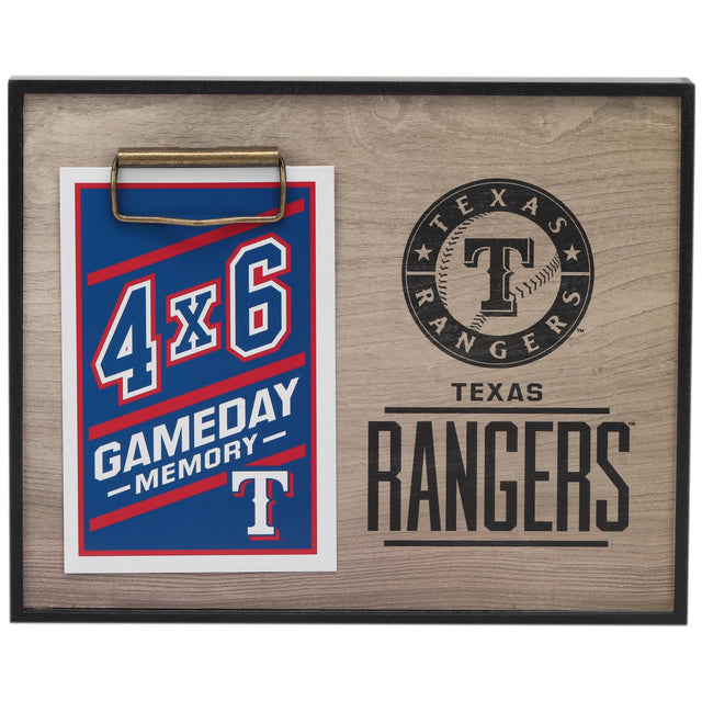 Texas Rangers Team Logo Photo Frame