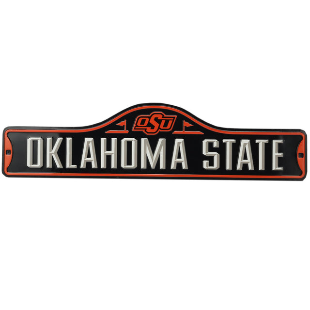 Oklahoma State University Metal Street Sign