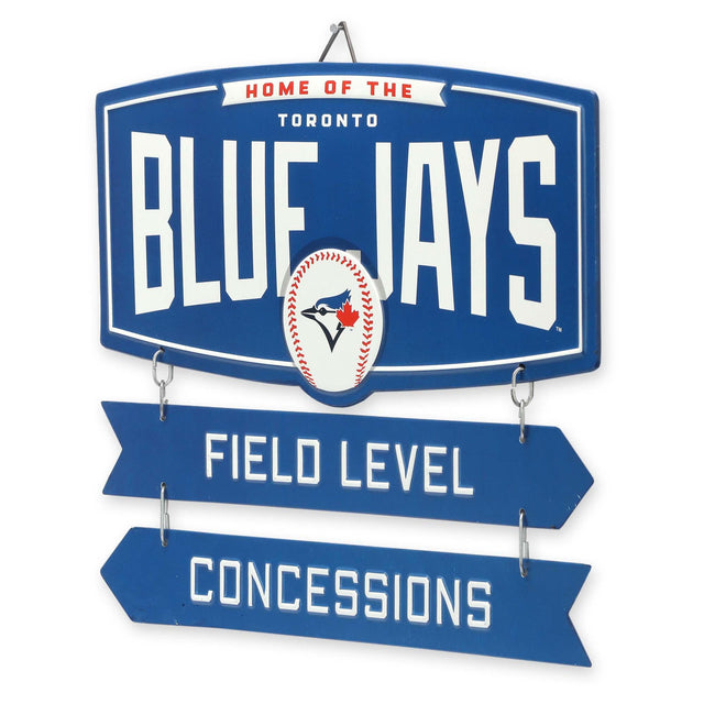Toronto Blue Jays Field Level Concessions Metal Sign