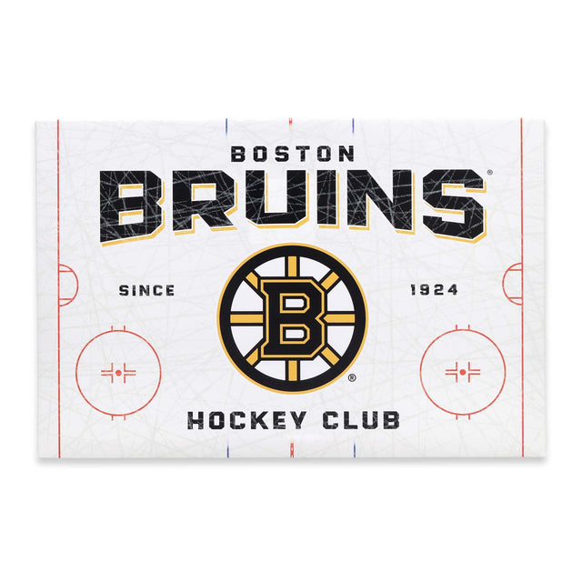 Boston Bruins Rink Canvas Wall Decor