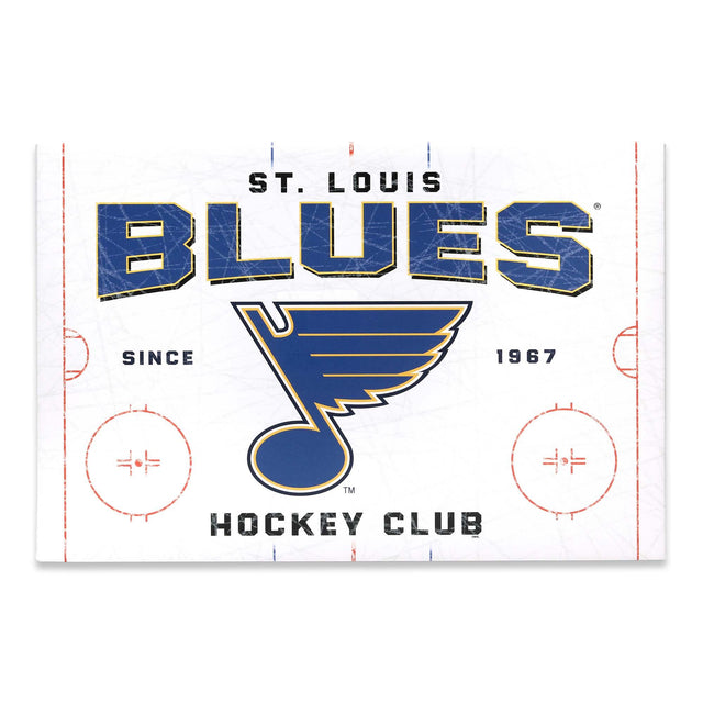 St. Louis Blues Rink Canvas Wall Decor