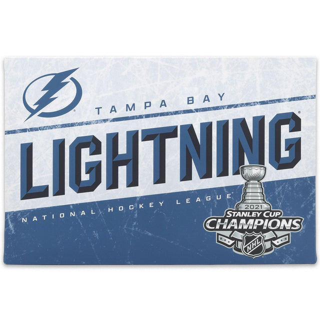 NHL Tampa Bay Lightning Stanley Cup Canvas Wall Art