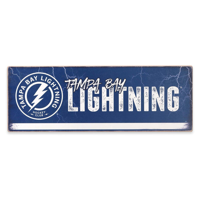 Tampa Bay Lightning Tradition Wood Wall Decor