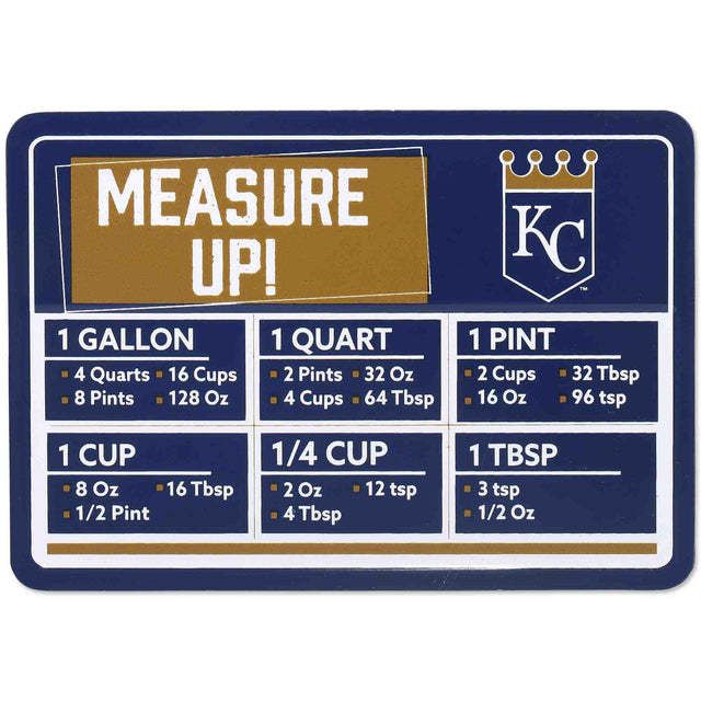 Kansas City Royals Kitchen Conversion Chart Measure Up Metal Magnet