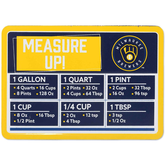 Milwaukee Brewers Kitchen Conversions Metal Magnet