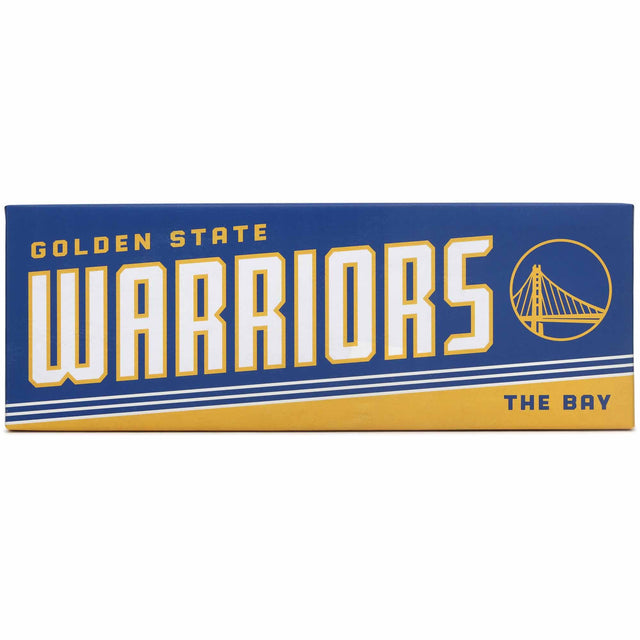Golden State Warriors Tradition Canvas Wall Decor