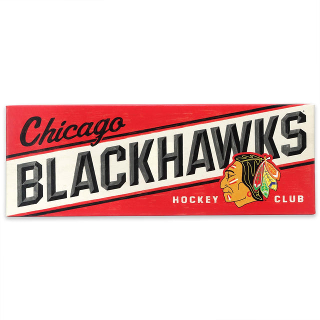 Chicago Blackhawks Tradition Canvas Wall Decor