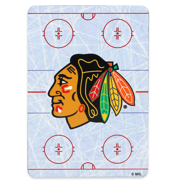 National Hockey League NHL Chicago Blackhawks Rink Metal Magnet