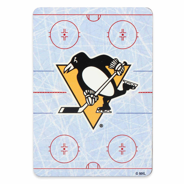 National Hockey League NHL Pittsburgh Penguins Rink Metal Magnet