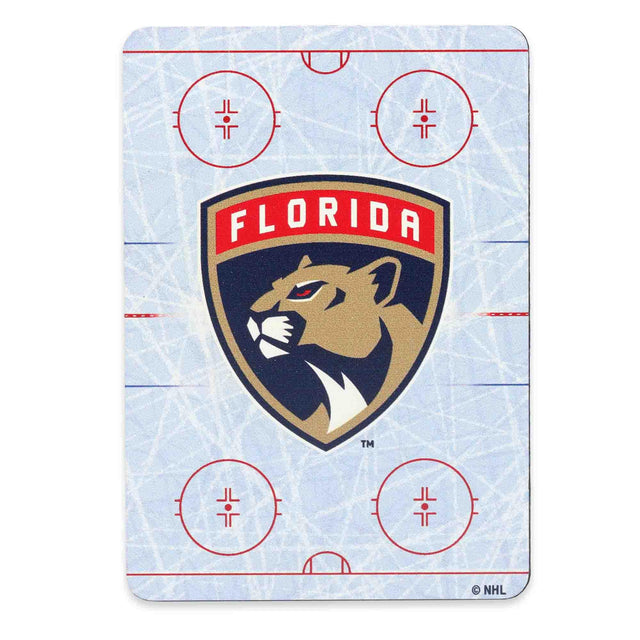 Imán de metal de la pista de patinaje de los Florida Panthers de la Liga Nacional de Hockey (NHL)