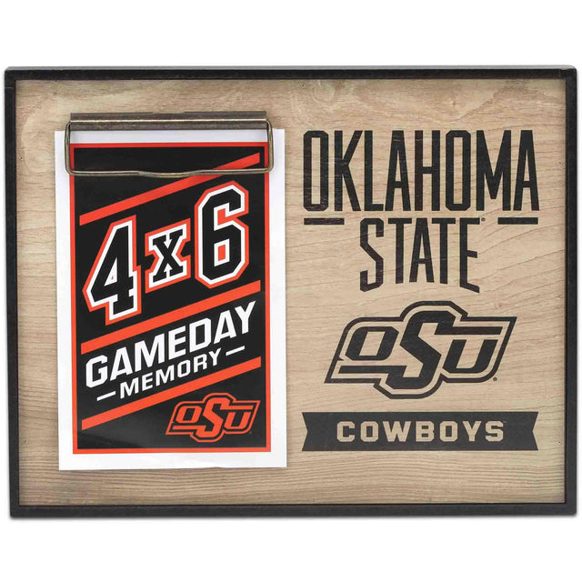 Oklahoma State University Cowboys Team Spirit Photo Frame