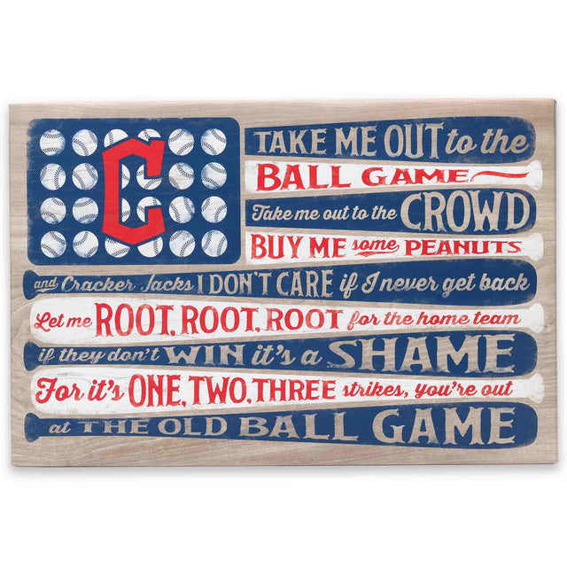 克利夫兰卫士队带我去看球赛国旗帆布墙饰