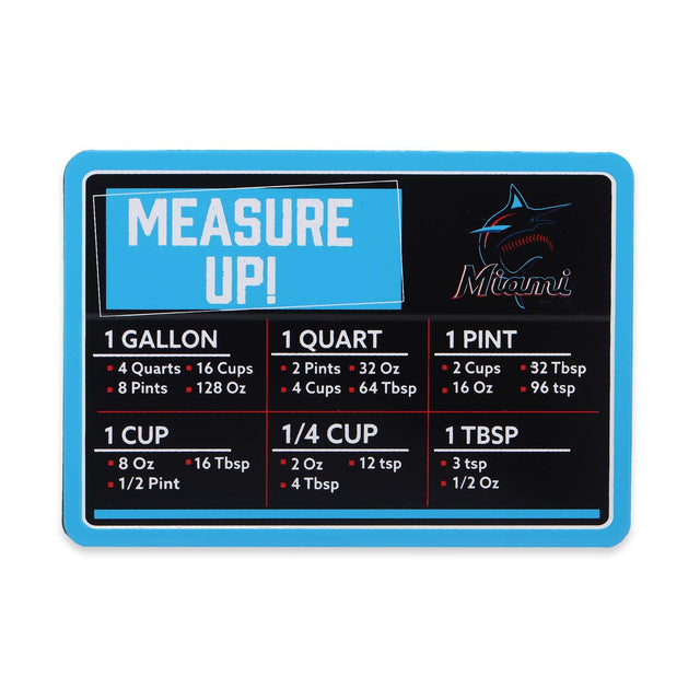 Miami Marlins Kitchen Conversions Metal Magnet