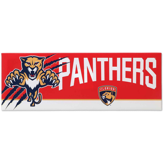 Decoración de pared en lienzo con la tradición de los Florida Panthers