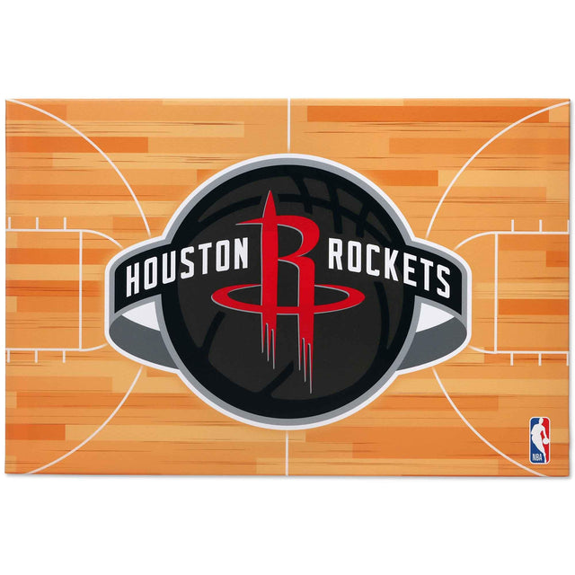 Houston Rockets Court Canvas Wall Decor
