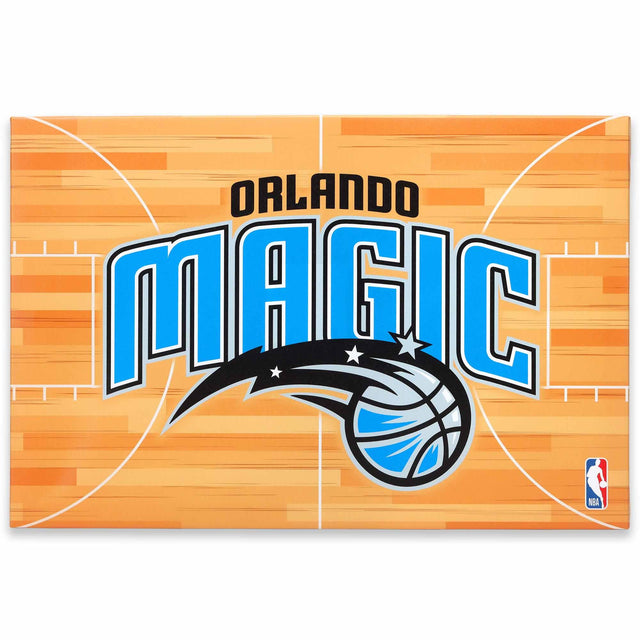 Decoración de pared en lienzo de la cancha de Orlando Magic