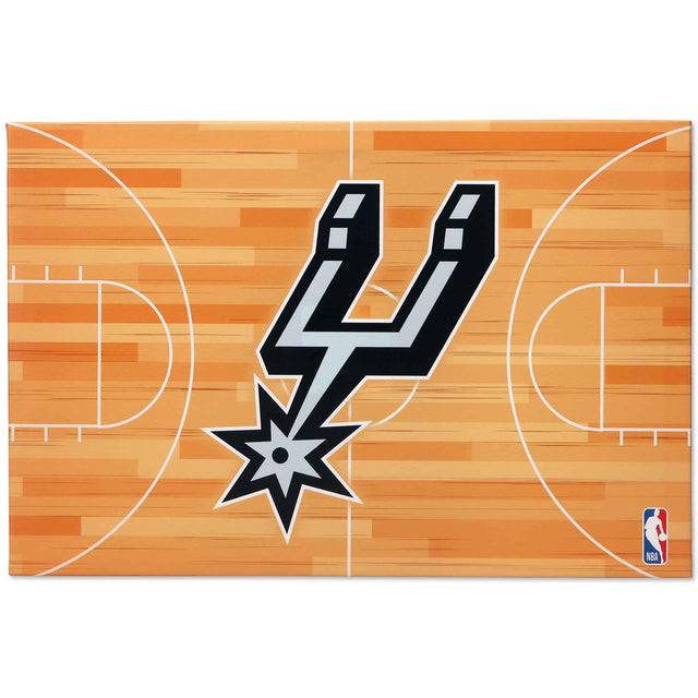 San Antonio Spurs Court Canvas Wall Decor
