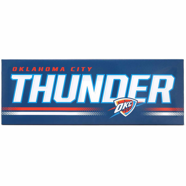 Oklahoma City Thunder Tradition Canvas Wall Decor