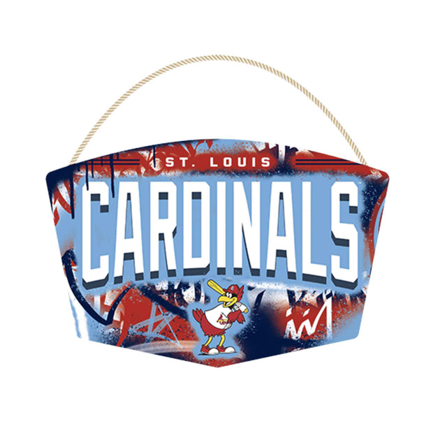 STL Graffiti Hanging Wood