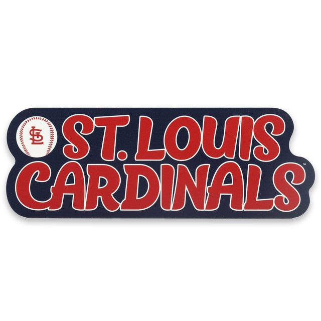 St. Louis Cardinals Retro Team Name Wood Wall Decor for Man Cave, Office, or Game Room