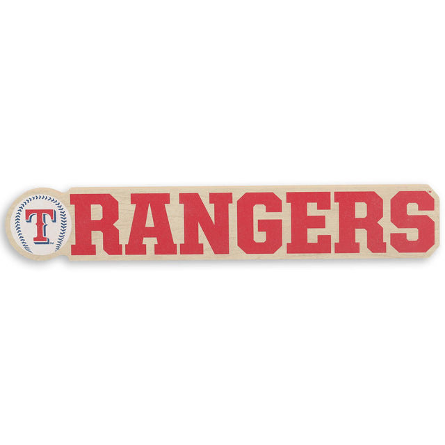 Texas Rangers Team Spirit Logo Decor