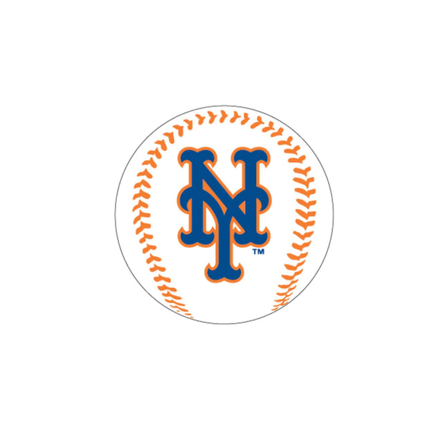 Imán de madera con el equipo de béisbol de los Mets de Nueva York